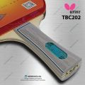 Butterfly TBC202 FL Pre-assembled Table Tennis Racket Ready Make Racket Ping Pong Handshake. 