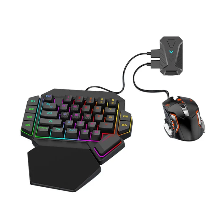Portable Mobile Gaming Keyboard Mouse Converter Adapter | Daraz.com.np
