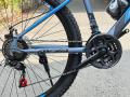 Avya Falcon 27.5" Mountain Bike - 3x7 Speed, Mechanical Disc Brakes Blue. 