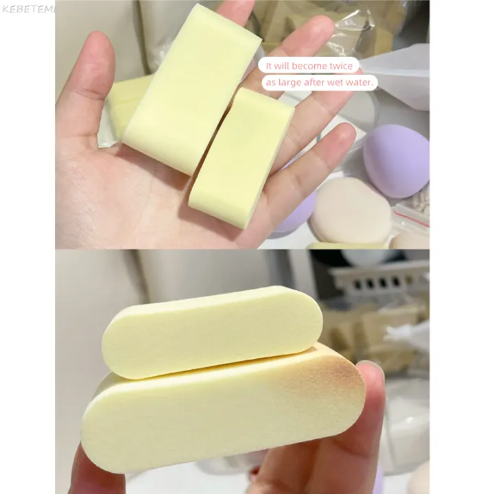 KEBETEME%20Korean%20Makeup%20Artist%20Makeup%20Sponge%20Powder%20Puff%20Rice%20Cake%20Shape%20Dry%20and%20Wet%20Combined%20Beauty%20Cosmetic%20Bevel%20Cut%20Makeup%20Sponge%20Tool%20-%20Image%204