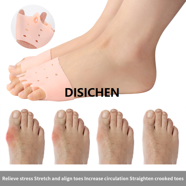 DISICHEN%201pair%20Silicone%20Forefoot%20Pads%20Gel%20Insoles%20Toe%20Separator%20Cushion%20Pad%20Pain%20Relief%20Shoes%20Insoles%20Finger%20Toe%20Valgus%20Corrector%20Gel%20Pad%20Hot%20Selling%20-%20Image%206