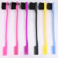 DISICHEN Fashion Beauty Double Side Edge Hair Comb Control Hair Brush For Hair Styling Salon Professional Accessories Hair Brush Random Color. 