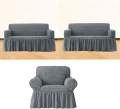 Stretchable Elastic Sofa Cover Set (2+1+1). 