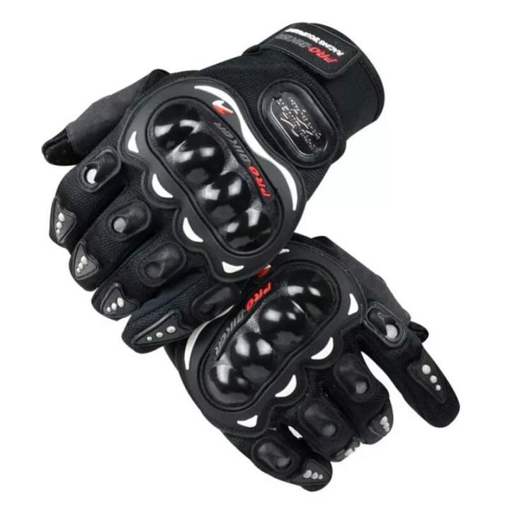 Full Pro-Biker Gloves For Men