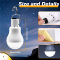Solar Panel Powered Led Bulb Light Portable Outdoor Camping Tent Energy Lamp 15W. 