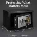 Digital Electronic Safe Metal Locker Box for Home And Office With Double Lock | Digital Electronic Metal Safe. 