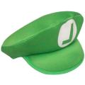Linman Tryon Super Mario Red Green Cap White Gloves Cosplay Cartoon Hat s with Moustache Unisex Caps Cos Props Party Costumes Accessories. 