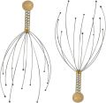 Manual Bokoma Hand Held Scalp Head Massager For Stress Relief ,Head Scratcher. 
