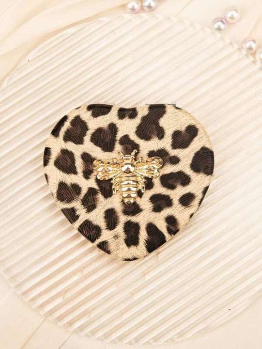 1PC%20Leopard%20Print%20Double%20Sided%20Makeup%20Mirror%20Round%20Heart%20Square%20Perfect%20Gift%20Lightweight%20Carry%20On%20-%20Image%204