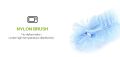 Mumlove 2 Pcs Bottle Brush Set - BPA-Free Cleaning Brushes for Baby Feeding Bottles. 