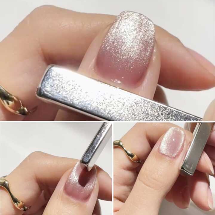 Nail Art Magnet for Professionals Various Styles Cat Eye Nail Magnet Stick 3D Strong Effect Multi Line Strip Effect Magnetic Rod DIY Manicuring Nail Art Tools