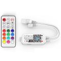 RGB LED Strip Phone Control Wireless WiFi Tape Works Wifi Controller Light with Colorful RGB US Plug. 