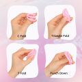 Pee Safe Reusable Menstrual Cup for Women – Medical Grade Silicone Period Cup (Medium). 