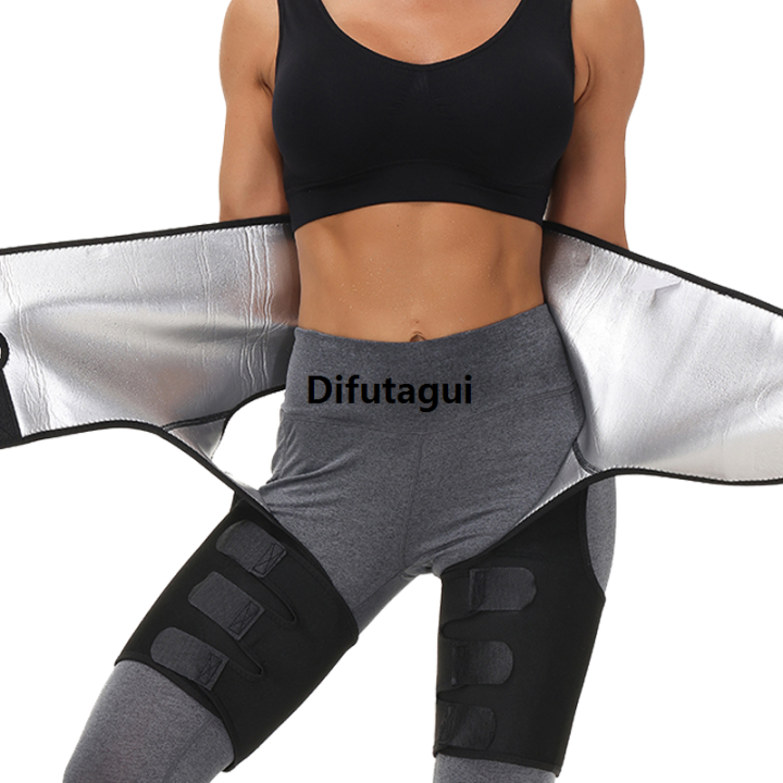 Difutagui Women's Sweat Corset Polymer Shapewear High Waist and Thigh Trimmer 2025 New Tummy Control Sauna Effect Waist Trainer Belt Abdomen Shaper