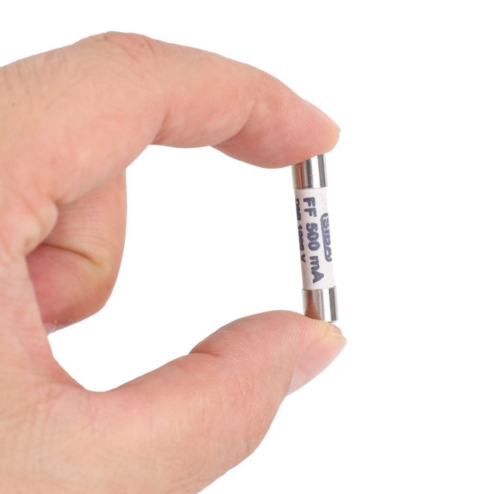 6X 1000V 500MA 6.3 x 32mm White Ceramic Fuse for Multimeter 6X 1000V 500MA 6.3 x 32mm White Ceramic Fuse for Multimeter