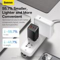 Baseus 65W GaN5 Pro Charger Quick Charge 4.0 3.0 Type C PD USB Charger Portable Fast Charger For Laptop Tablet Phone. 