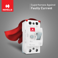 Havells DP 16A/30mA ( RCCB/ELCB ) 'AC' | PVC Plastic Base Model ( White ). 