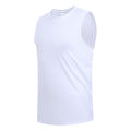 2025 T-shirt sport 8xlm casual vest sleeveless new mens plus size breathable ice silk fast dry crew neck running fitness－summer. 