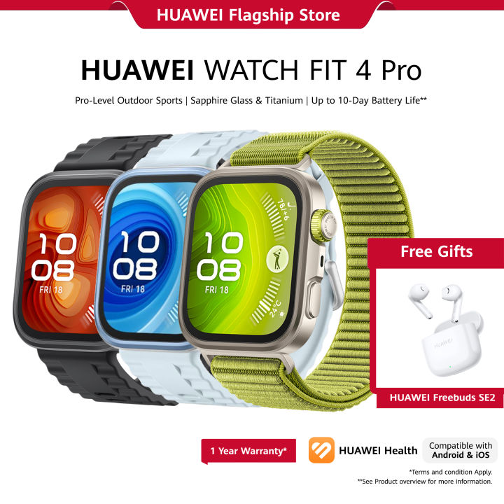 HUAWEI%20WATCH%20FIT%204%20Pro%20Smartwatch%20%7C%20Emotional%20Wellbeing%20Assistant%20%7C%20Up%20to%2010-Day%20Battery%20Life%20%7C%20Pro-Level%20Outdoor%20Sports%20-%20Image%202
