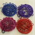 Cloth Drying Rope with 12 Clips and Cloth Hanging Rope for Cloth Drying Multicolor. 