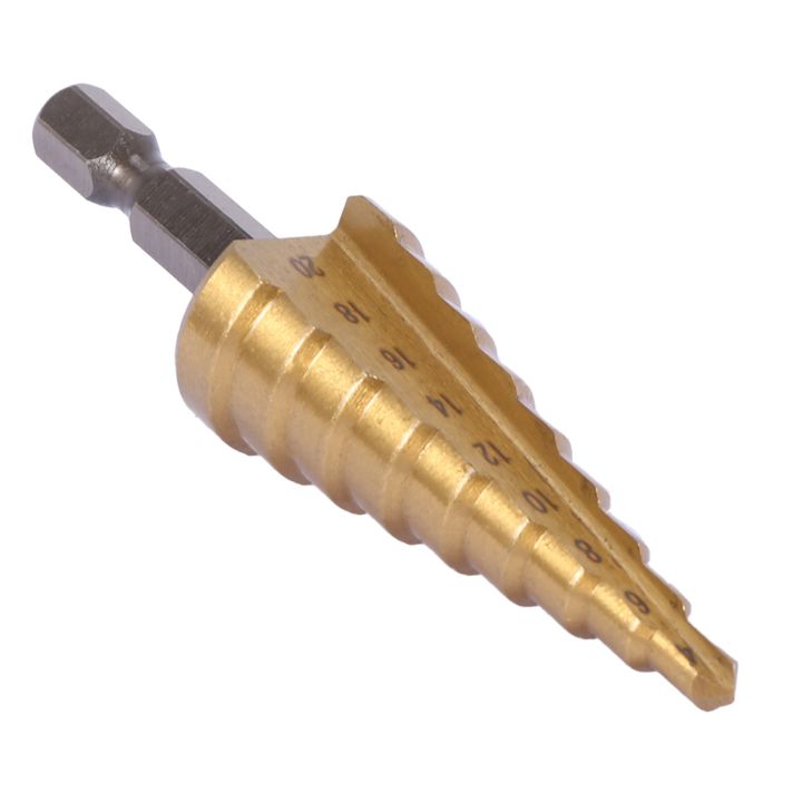 NAMUNY%206%20pcs%20HSS%20Titanium%20Step%20Drill%20Bit%20Set%20&%202%20pcs%20Automatic%20Center%20Punch%20-%20Image%207