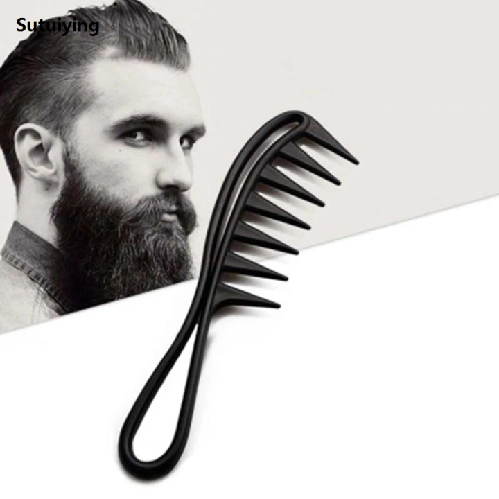 Sutuiying%20Barber%20Men%20Oil%20Head%20Wide%20Tooth%20Comb%20Shark%20Plastic%20Comb%20Hair%20Clipper%20New%20Curling%20Hairdressing%20Massage%20Comb%20Salon%20Barber%20Stlying%20Tools%20-%20Image%203