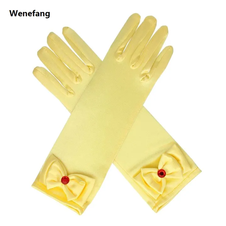 Wenefang%201Pair%20Girl%20Etiquette%20Performance%20Glove%20Satin%20Pearl%20Flower%20Lace%20Bow%20Short%20Children%20Princess%20Wedding%20Dress%20Dance%20Mitten%20-%20Image%208
