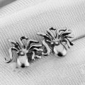 【Special offer】Stainless Steel Earrings New Animal Octopus Octopus Ear Studs Trendy Men's Trendy Women's Ear Accessories. 