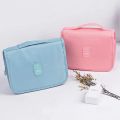 Hanging Foldable Waterproof Travel Toiletries Bag, Cosmetics Organizer Bag. 