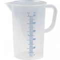Measuring Jug ( Polypropyline) ,1000ml polylab - 1Piece | Easy Hold Handle Plastic Measuring Jug | Multipurpose Measuring Jug. 