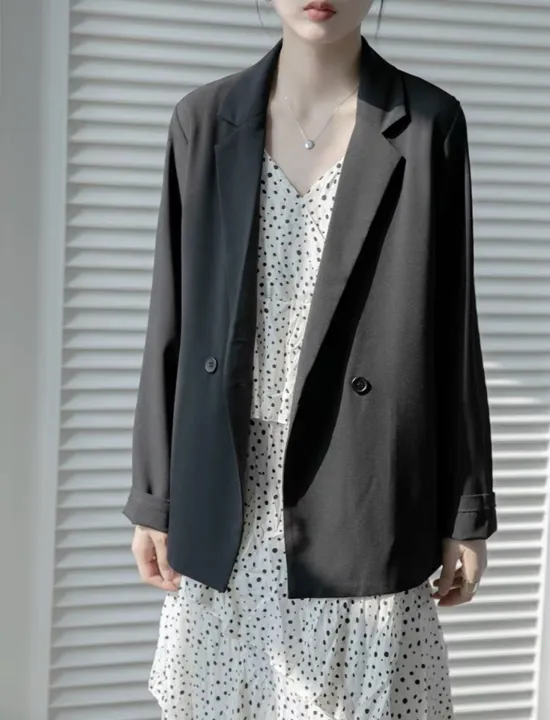 Single%20Button%20Blazer%20For%20Women%20-%20Image%204
