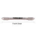 Difutagui Double End Pin Vise Chuck Hand Drill Bit Mini Drill Chuck Micro Fashion Affordable Twist Bit Watch Jewelry Making Repair Tool Watchmaker Jeweler. 