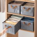 Foldable Wardrobe Clothes Organizer for Jeans, Large Drawer Organizer for Folded Clothes. 