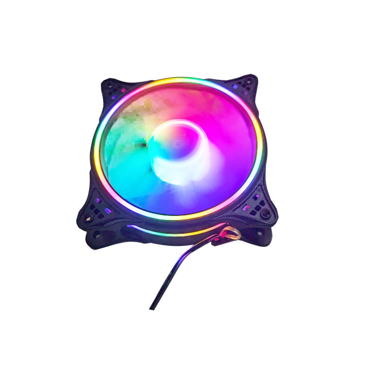RGB Cooling Computer Fans Internal External Light Emitting 3 Pcs - PST ...