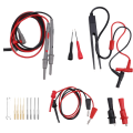 Multimeter Test Leads Kit Replaceable Multimeter Test Probe Wire Professional Electrical Testing Set. 