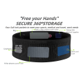 1 Piece Running Fanny Pack Mobile Phone Holder,Fanny Pack for Travel and Cycling Workouts ,L Grey. 
