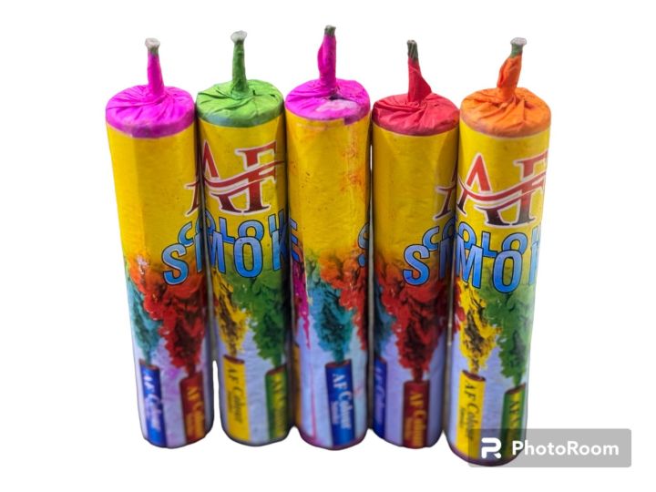 Bizzy Pack Of 5 Color smoke smoke Flare Color Shell For Party Wedding ...