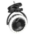 5-Inch Desktop Fan 10000MAh Outdoor USB Rechargeable Electric Fan. 