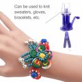 NAMUNY Knitting Machine Embellish Hand Knit Spool Knitter Craft Bracelet Weave Tool Sewing Accessories. 