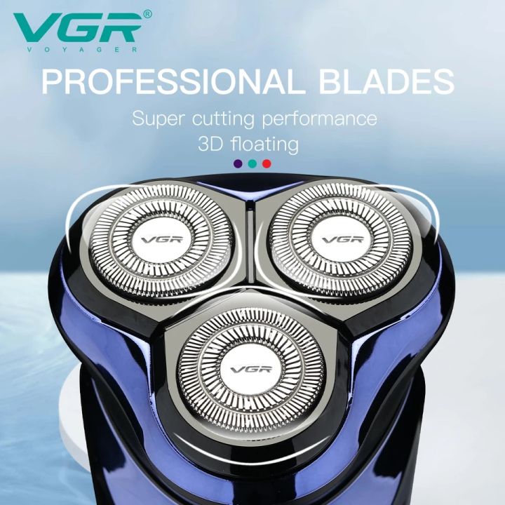 VGR%20V-305%20Premium%20Cordless%20Rechargeable%203%20Head%20Electric%20Shaver%20By%20Aarshistore%20-%20Image%205