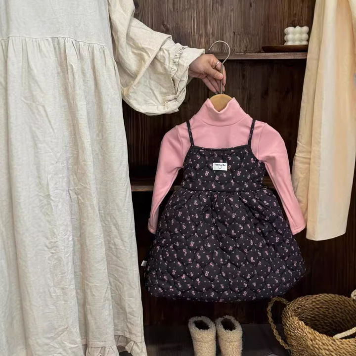 Autumn%20and%20winter%20new%20children's%20clothing,%20Korean%20version%20of%20girls'%20floral%20padded%20dress,%20children's%20thickened%20princess%20dress,%20slip%20cotton%20skirt%20-%20Image%203