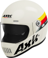 AXK Helmet 901A Motorcycle Black and White Decal New Class A Adult Four Seasons Full Helmet For Men and Women ABS Material Bles Online. 