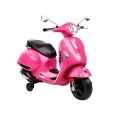 Kids Electric Vespa Scooter Rechargeable Ride on Motorcycle with Training Wheels. 