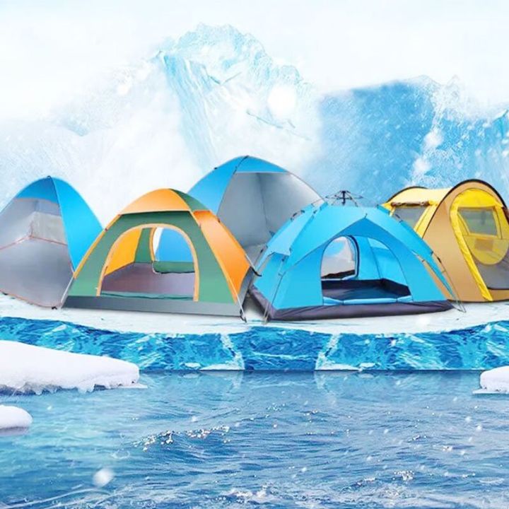 Waterproof%203-Person%20Automatic%20Pop-Up%20Camping%20Tent%20-%20Portable%20Hiking%20Backpacking%20Shelter%20-%20Image%202