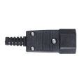 ARELENE 5X Black IEC-320 C14 Male Plug AC Power Inlet Socket Connector 250V 10A. 