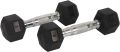 2.5 Kg Hex Dumbbell Set Rubber Pair. 