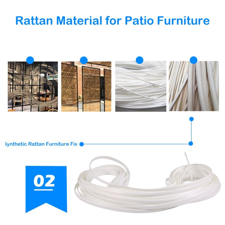 NAMUNY%20Wicker%20Repair%20Supplies%20Synthetic%20Rattan%20Material,%20Patio%20Furniture%20Repair%20Kit%20White%20-%20Image%206