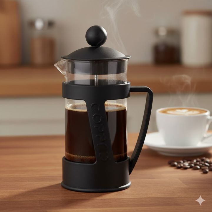 French Press Black 800 Ml