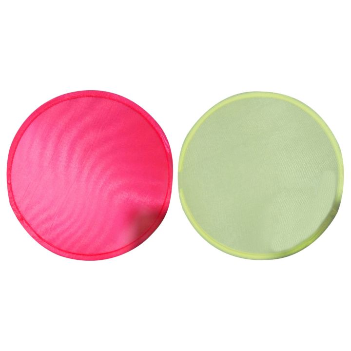 2 Pcs Foldable Round Fan Portable Fan Easy to Use and Take Up No Space ...
