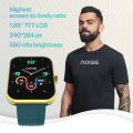 Noise Pulse 2 Max 1.85" Display, Bluetooth Calling Smart Watch, 10 Days Battery, 550 NITS Brightness, Smart DND, 100 Sports Modes, Smartwatch for Men and Women (Midnight Blue). 